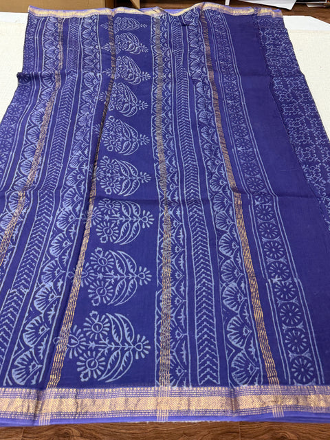 Maheswari border chanderi saree