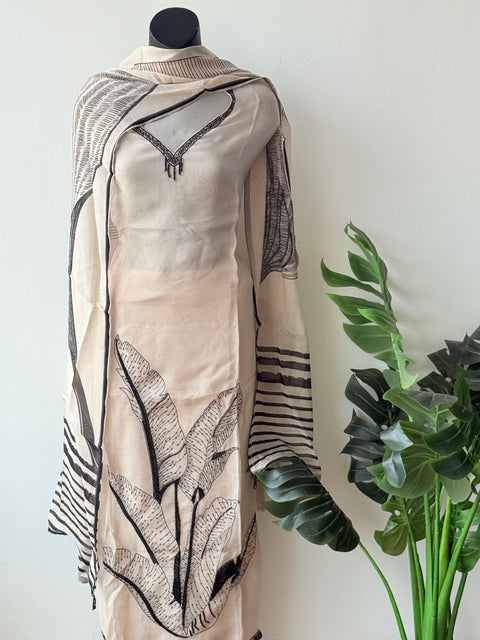 Premium organza suit material