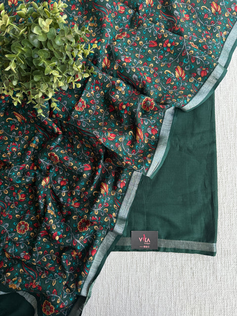 Cotton linen salwar suit material