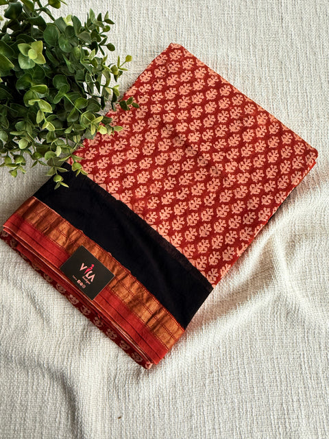 Maheswari border chanderi saree