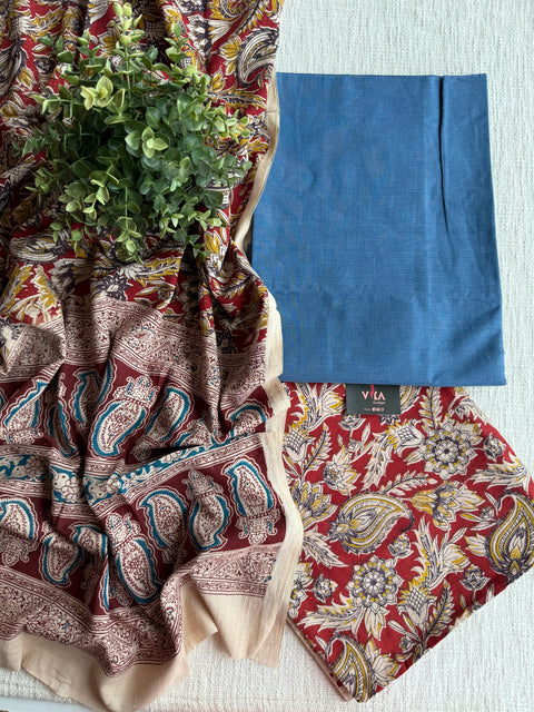 Kalamkari salwar suit material