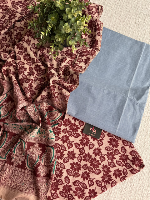 Kalamkari salwar suit material