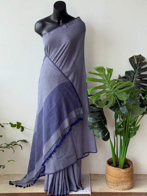 Mulmul kucho handloom cotton saree