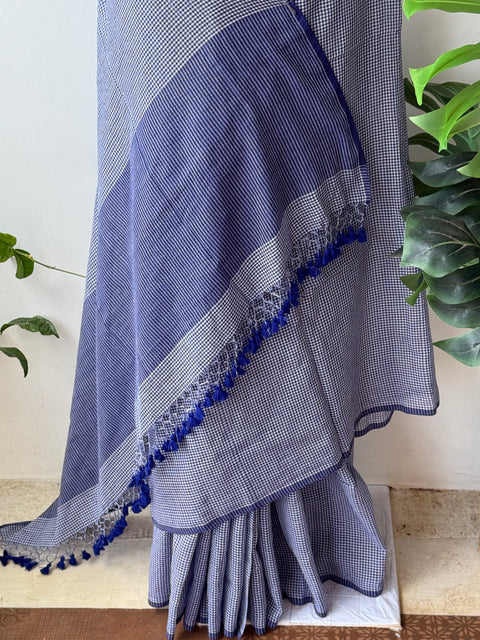 Mulmul kucho handloom cotton saree