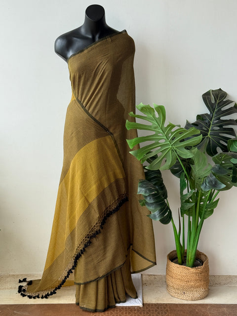 Mulmul kucho handloom cotton saree