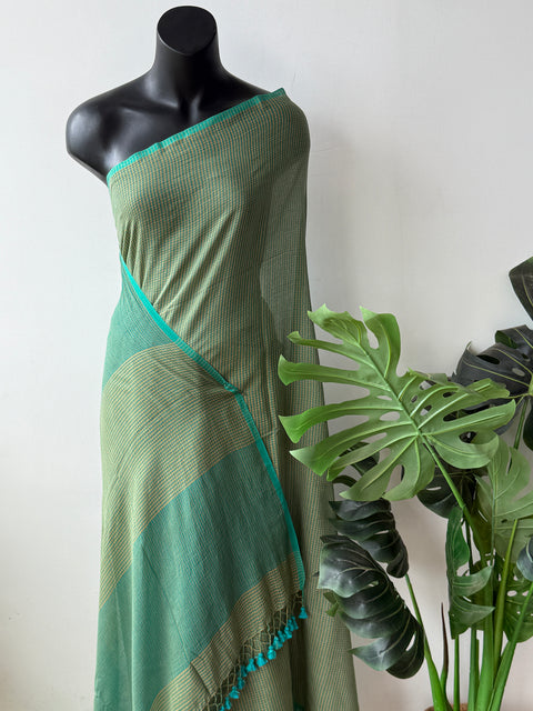 Mulmul kucho handloom cotton saree