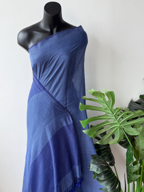 Mulmul kucho handloom cotton saree