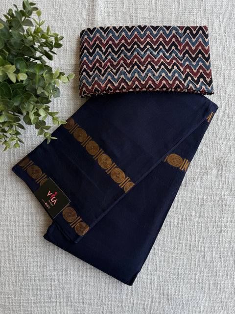 Sungudi cotton saree with Blouse