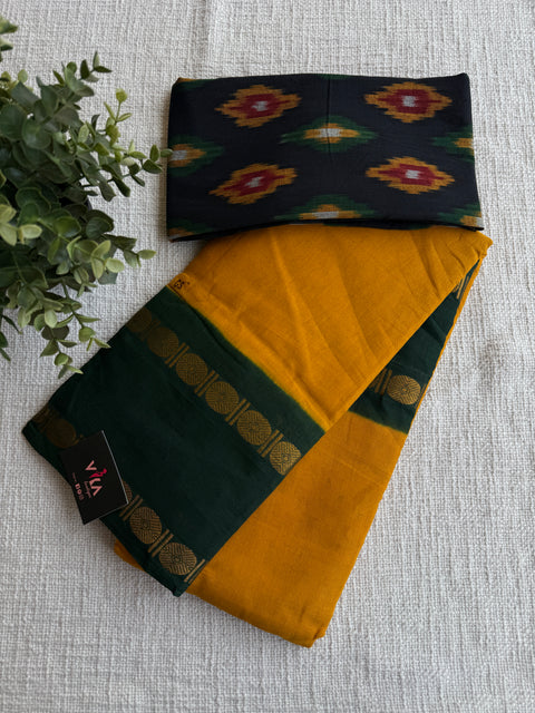 Sungudi cotton saree with Blouse