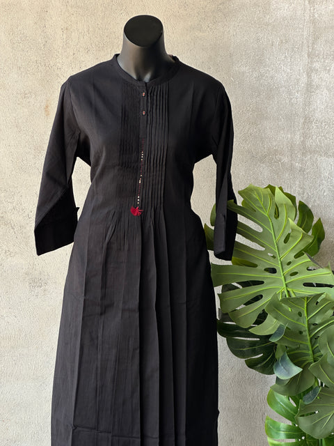 Black cotton Ready kurta pant