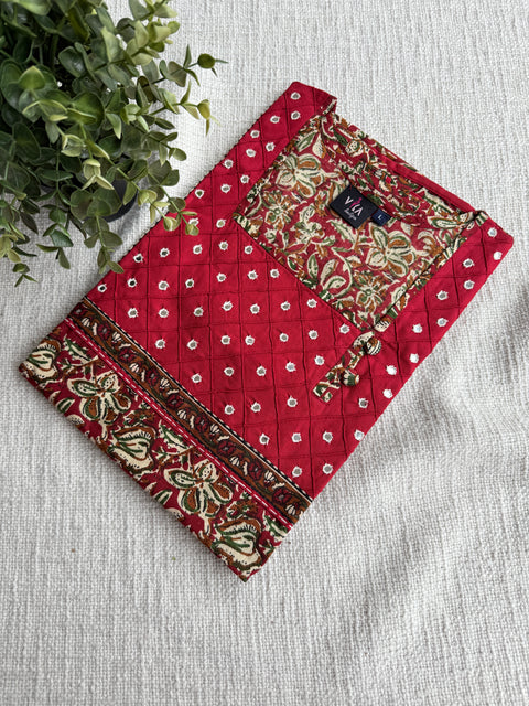 L Size printed cotton nighty