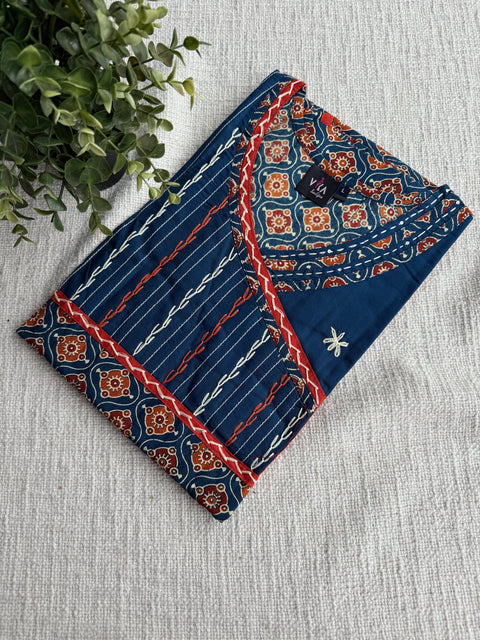 L Size printed cotton nighty