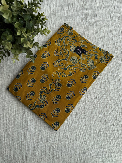 L size printed cotton Nighty