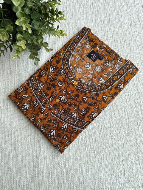 L size printed cotton Nighty