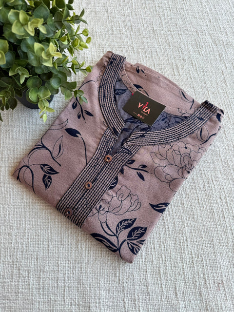 L and XL size Printed Alpine nighty