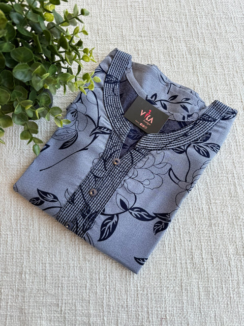 L and XL size Printed Alpine nighty