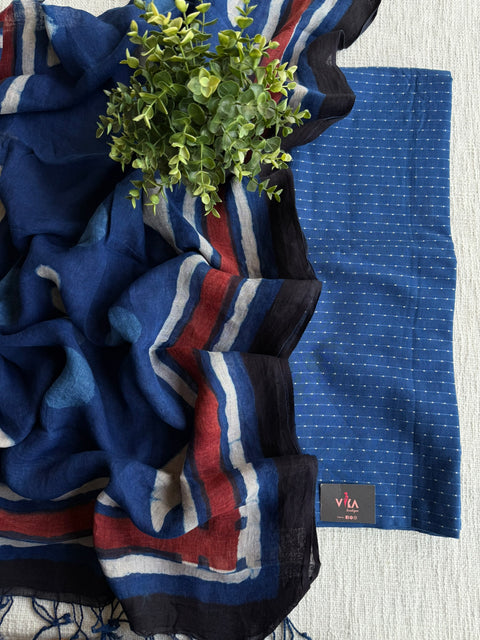 Handloom cotton salwar material