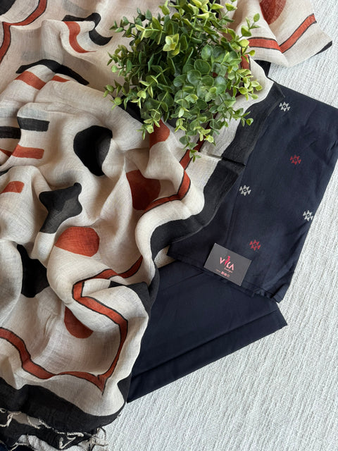 Handloom cotton salwar material