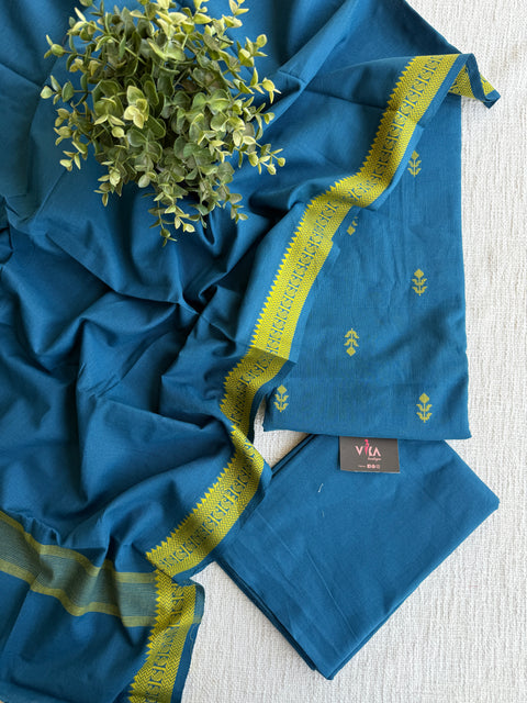 Handloom cotton salwar suit material