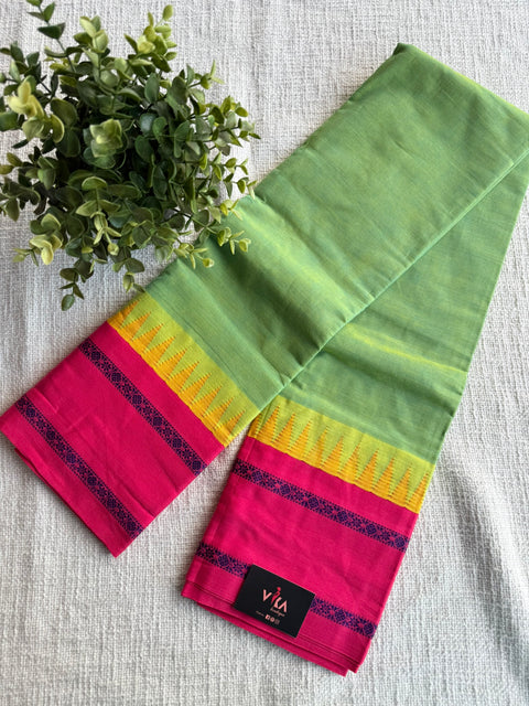 Korvai chettinad cotton saree
