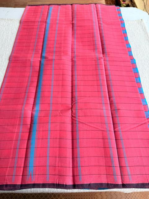 Handloom chettinad cotton saree