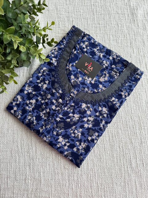 L and XL poly viscose nighty