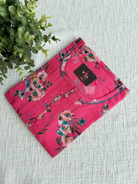 L and XL size 3/4th sleeves Alpine nighty