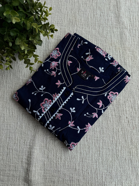 Celebrity cotton Emb nighty