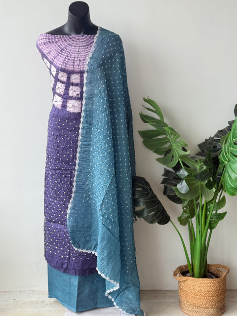 Bhandhini cotton salwar material