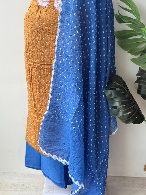 Bhandhini cotton salwar material