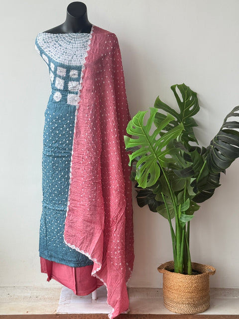 Bhandhini cotton salwar material