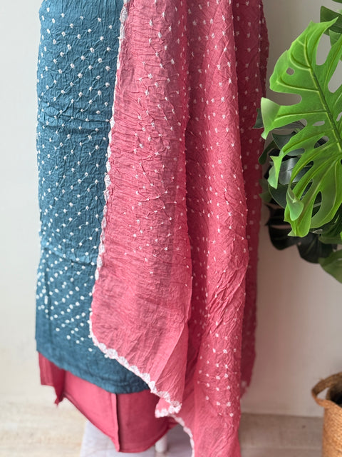 Bhandhini cotton salwar material