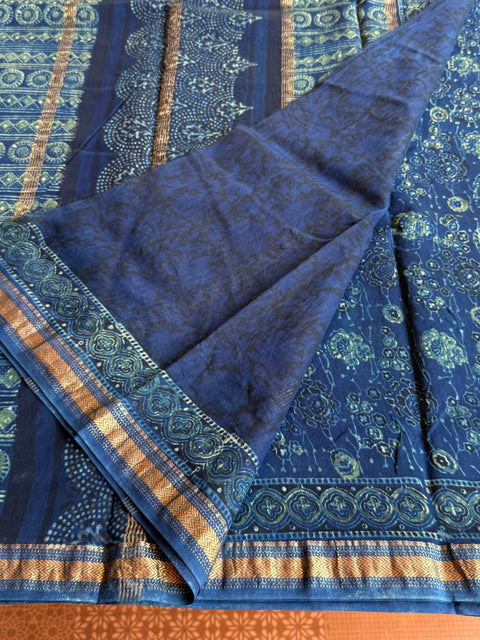 Maheswari border chanderi saree