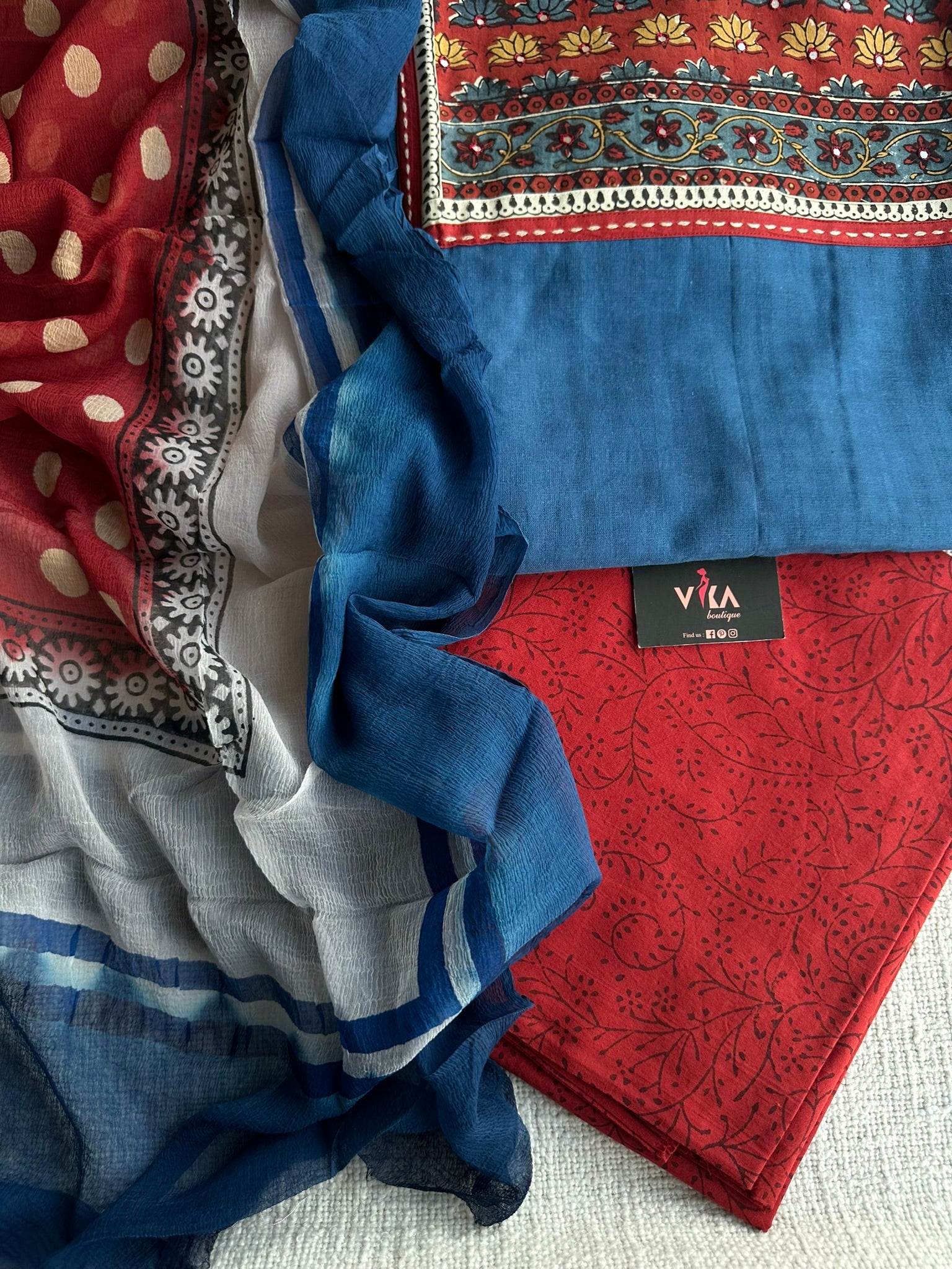Salwar materials VIKA Boutique