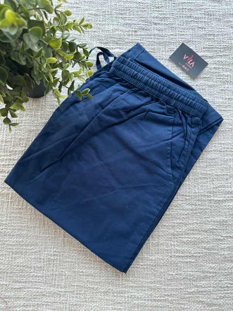 S size straight fit cotton pant