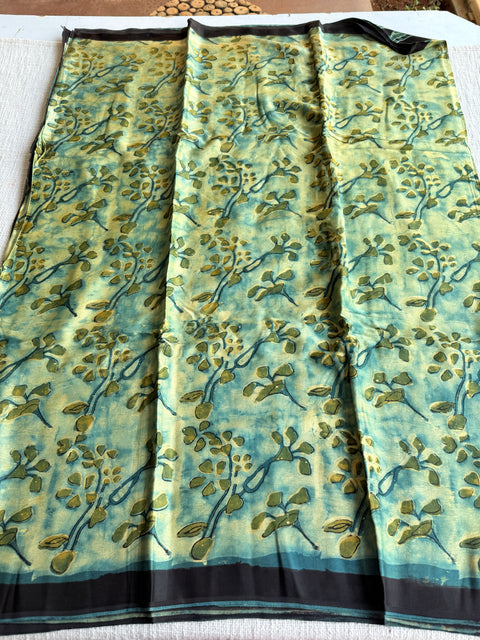 Vanaspati printed modal silk saree