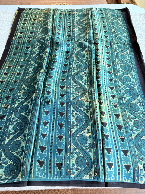 Vanaspati printed modal silk saree