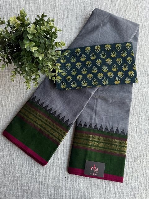 Handloom chettinad cotton saree