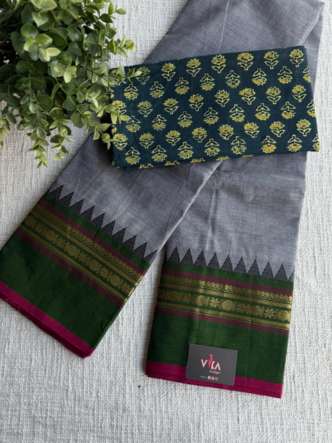 Handloom chettinad cotton saree