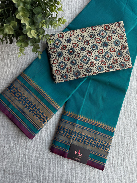 Handloom chettinad cotton saree
