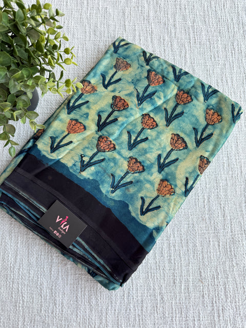 Vanaspati printed modal silk saree