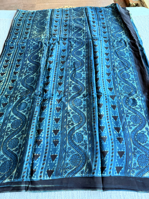 Vanaspati printed modal silk saree