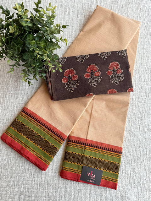 Handloom chettinad cotton saree