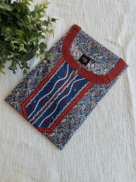 XXL size printed cotton Nighty