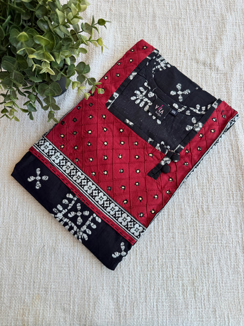 XXL size printed cotton Nighty