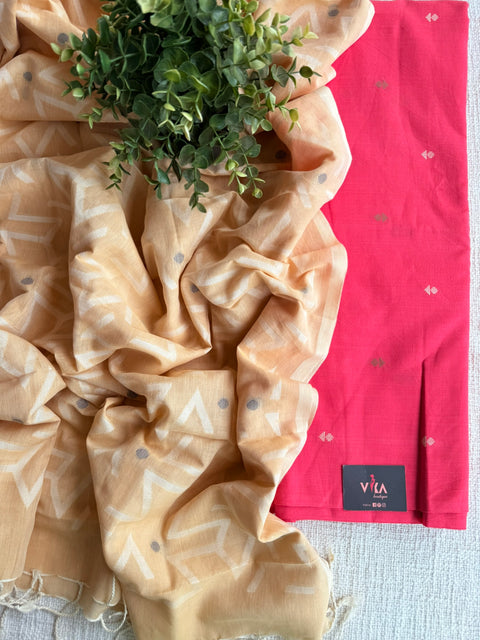 Handloom cotton salwar material