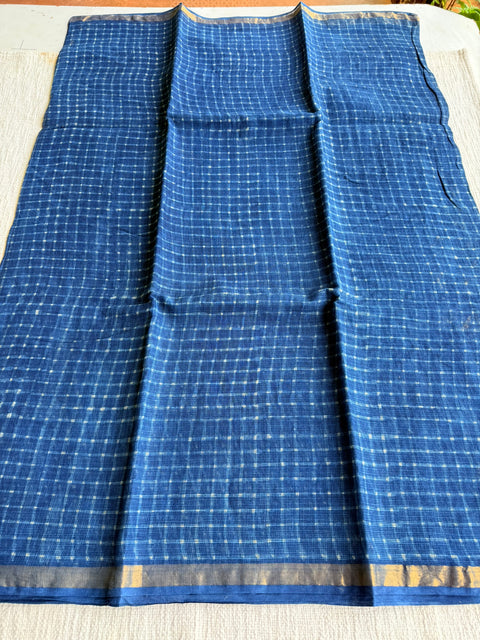 Printed kota cotton saree