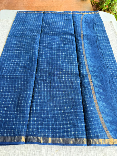 Printed kota cotton saree