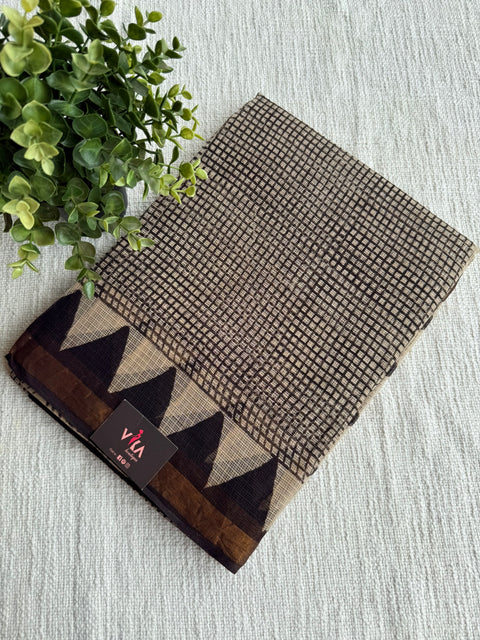Printed kota cotton saree