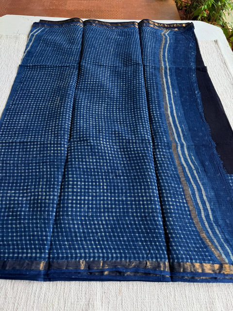 Printed kota cotton saree